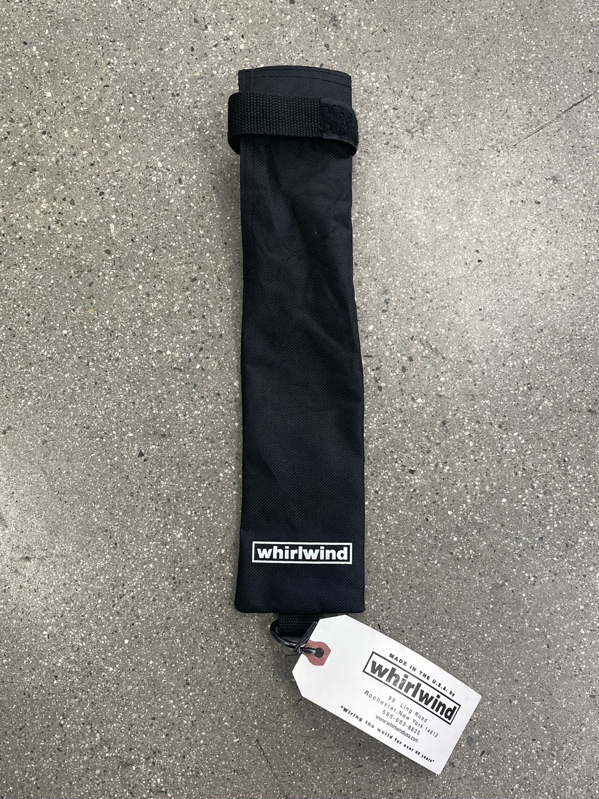 Whirlwind PIGBAG Protective Cable Nylon Cover Sleeve Bag W1 13.5” x 3.25” READ
