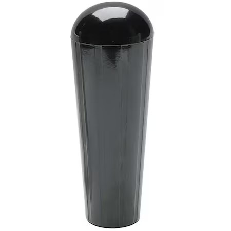 Davies 0730-G Fluted Tapered Knob, 3/8-16 Thread Size, 4.95"L, Blind Tap, Hr