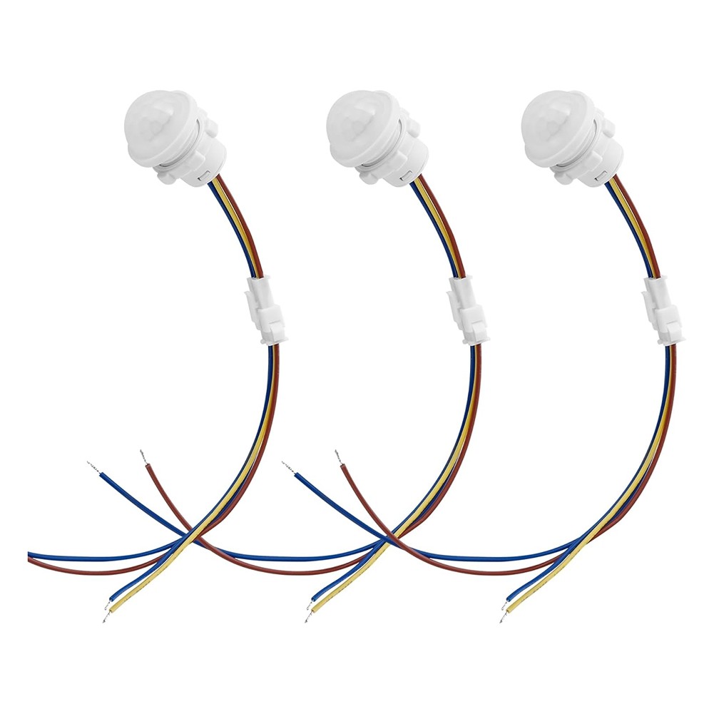 3 Packs Motion Sensor Light , PIR Sensor  Detection ,Ceiling or Wall Mount 3980