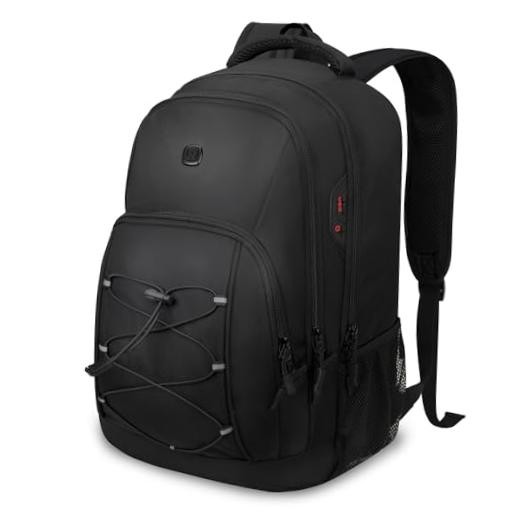 Travel Backpack, 17 Inch Laptop Backpack for Men Women, Business Black