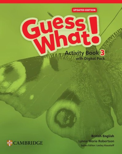 Guess What! British English Level 3 Activity Book with Digital Pack Updated, Lyn