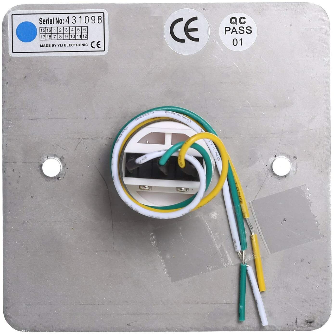 Security Stainless Steel Panel Door Press to Exit Release Out Button Switch