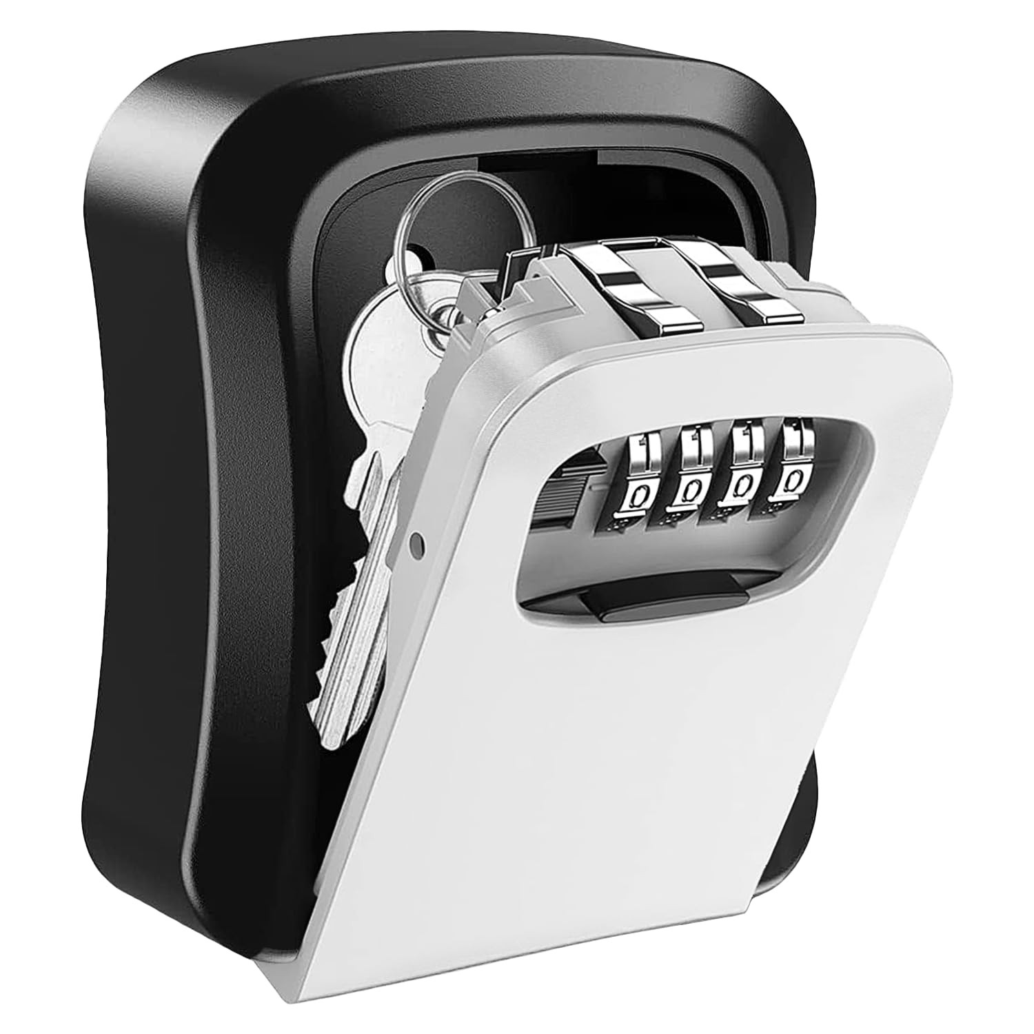 TTRWIN Key Lock Box, Resettable 4 Digit Combination Spare 1 Pack, Gray-116