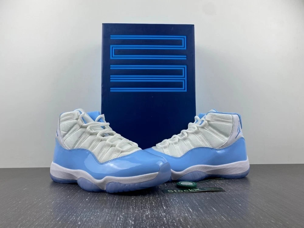 (Men's) Jordan 11 White and blue "CT8012-141" Size US 7-12