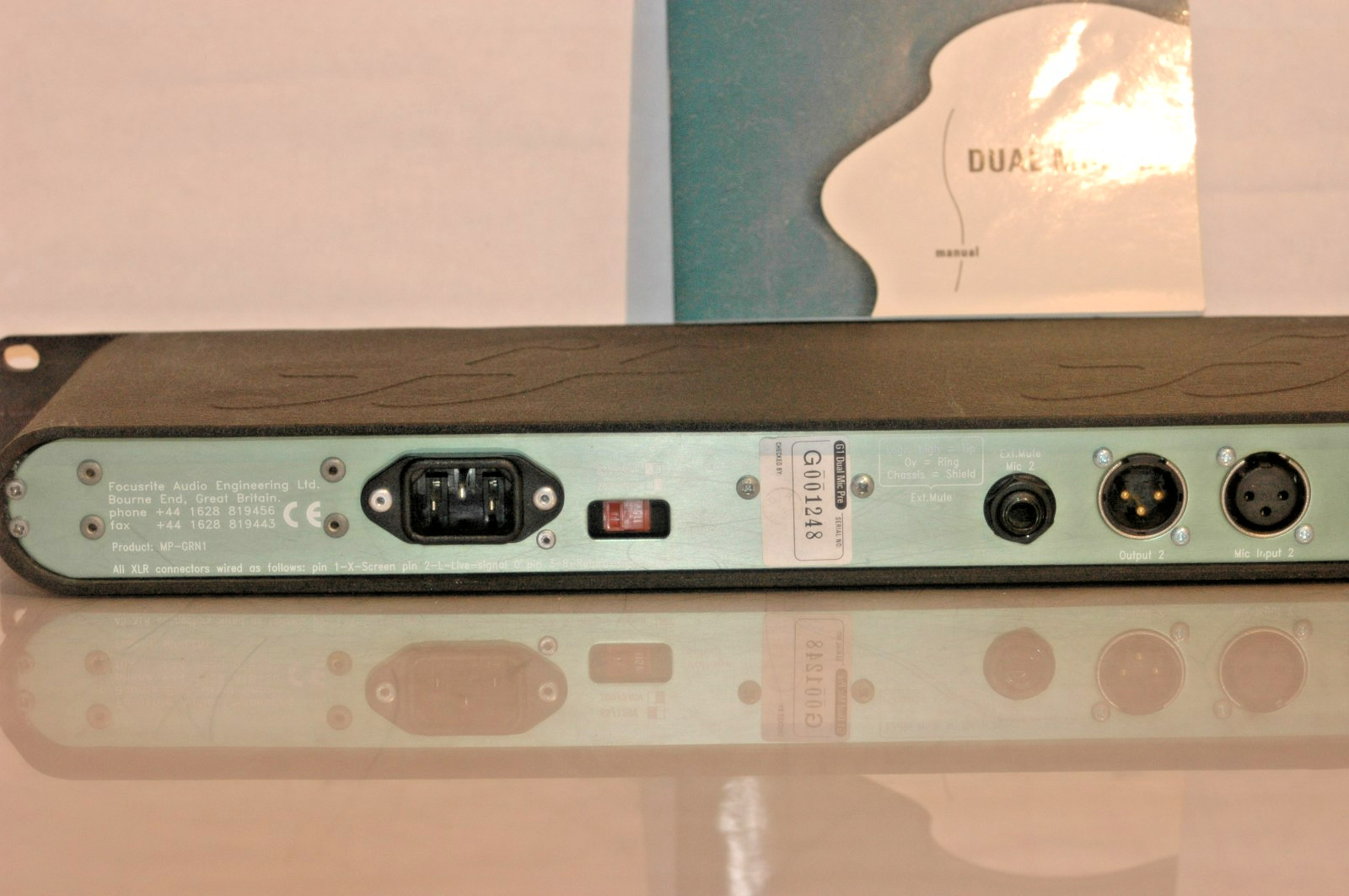 Focusrite Green 5 Channel Strip CL-GRN5 Preamp