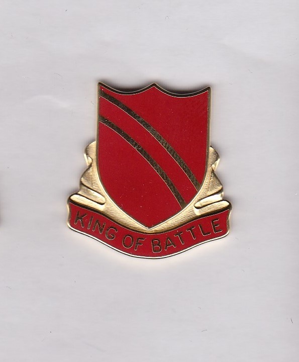 US ARMY 108th TRAINING REGIMENT crest DUI badge Clutchback D-22 Type 2