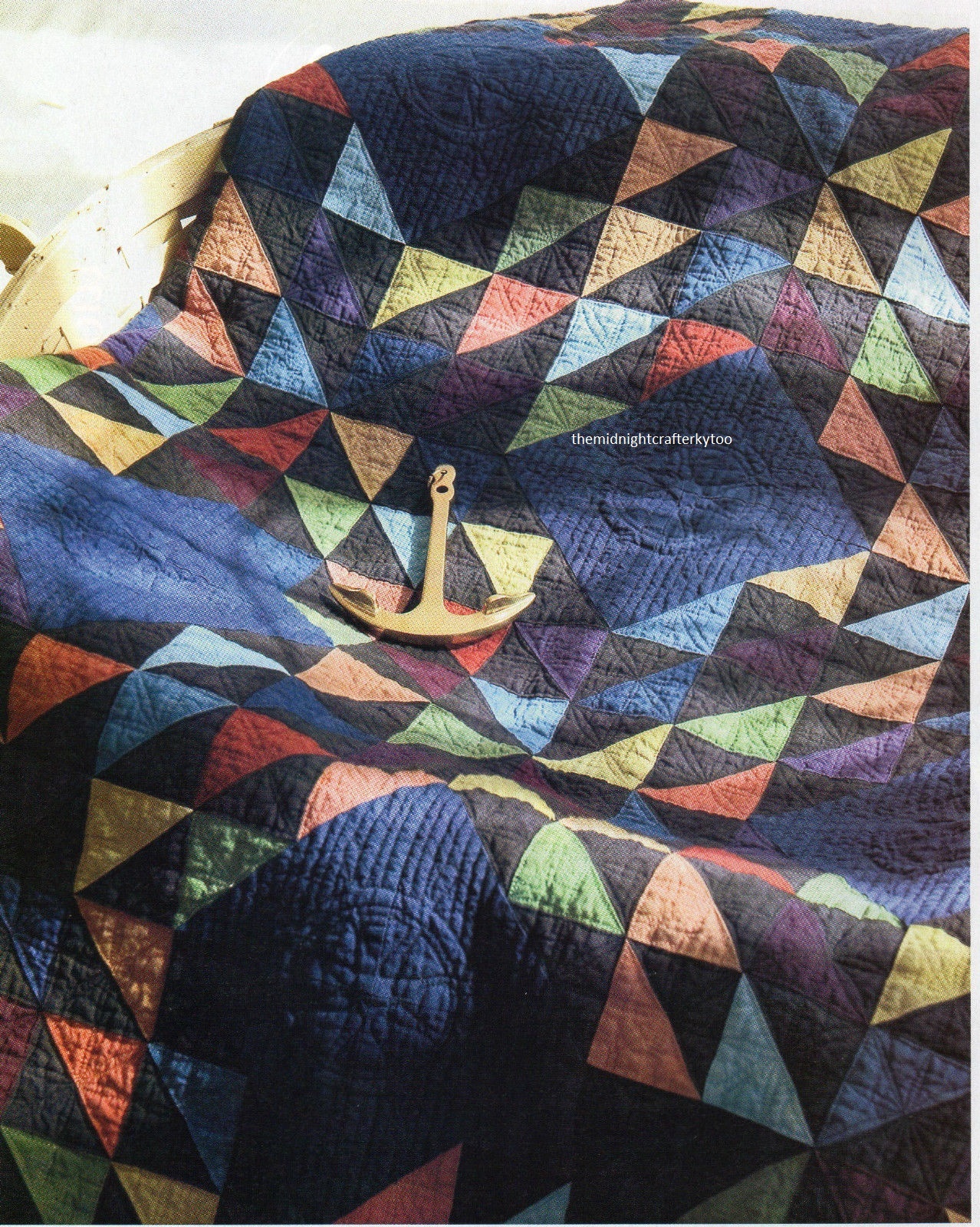 Ships In The Night Quilt Pattern Pieced KC