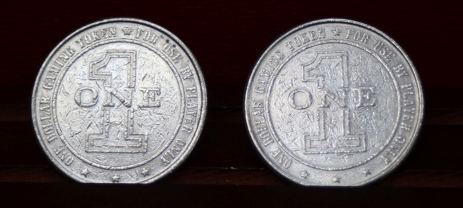 Gaming $1.00 Tokens/Chips from the Biltmore lodge Crystal Bay NV ~Free Ship #T36