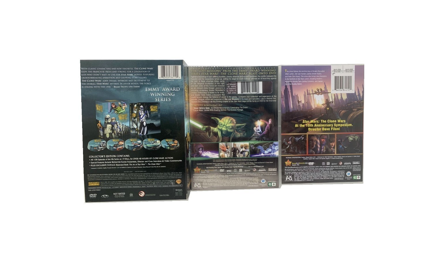 STAR WARS THE CLONE WARS COMPLETE SERIES 1-7( 25-Disc BOX SET)