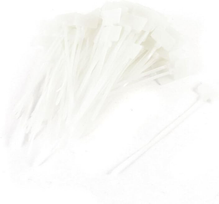 Cable Organizer: 100 Pcs Self-Locking Nylon Tags for Enhanced Identification
