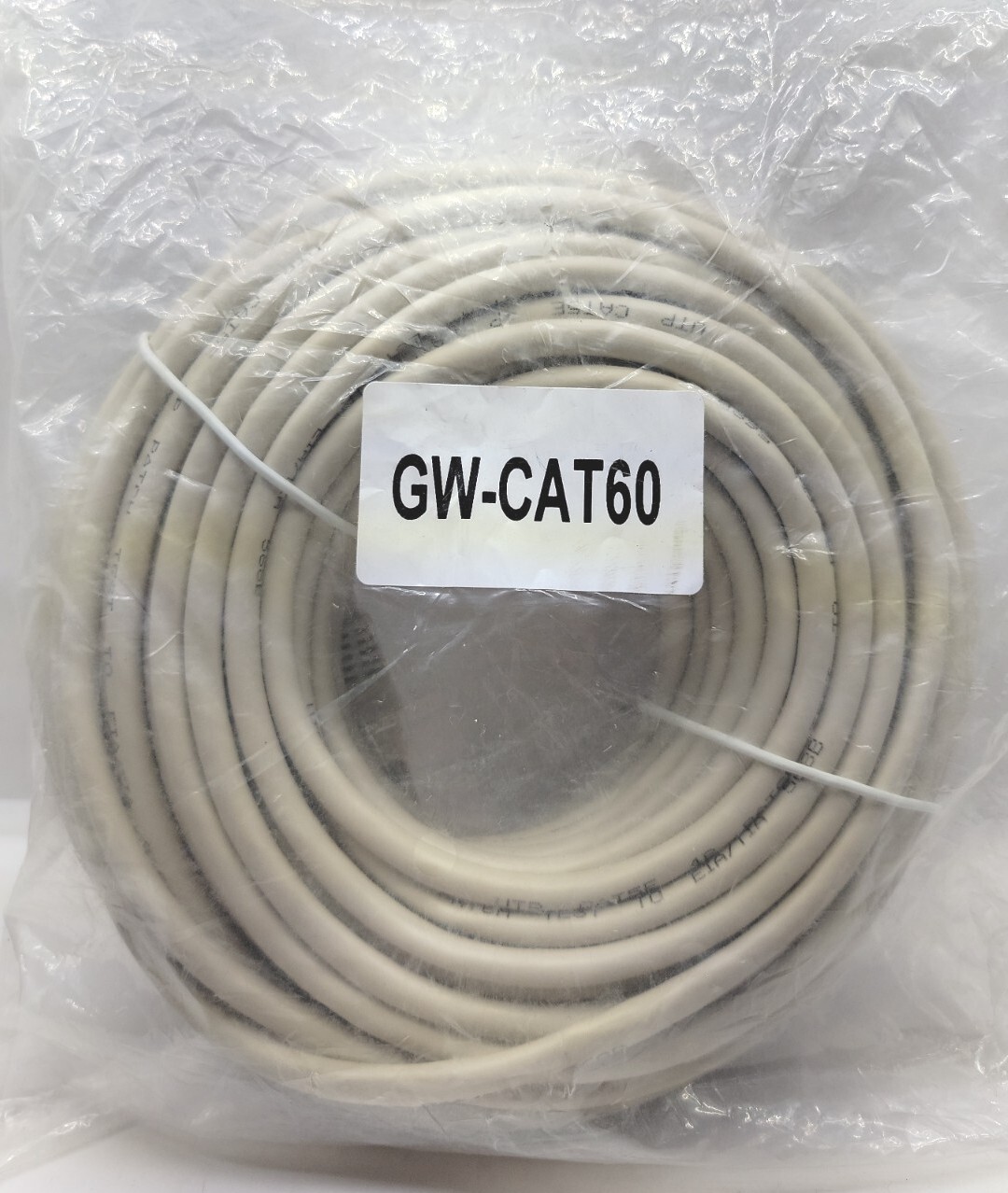 GW Security GW-CAT60 Ethernet Patch Cable, 5E, 60 Ft
