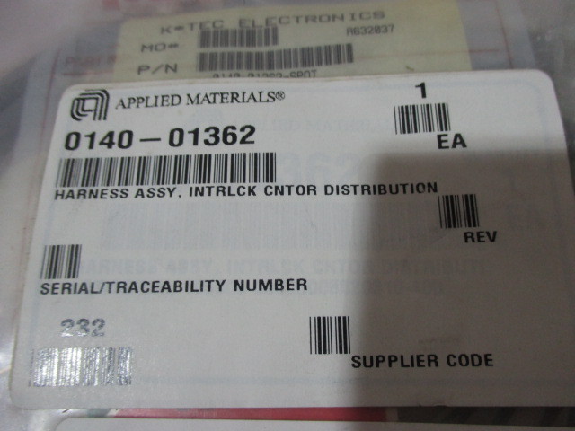 AMAT 0140-01362 Harness Assy, Interlock Controller Distribution 417998