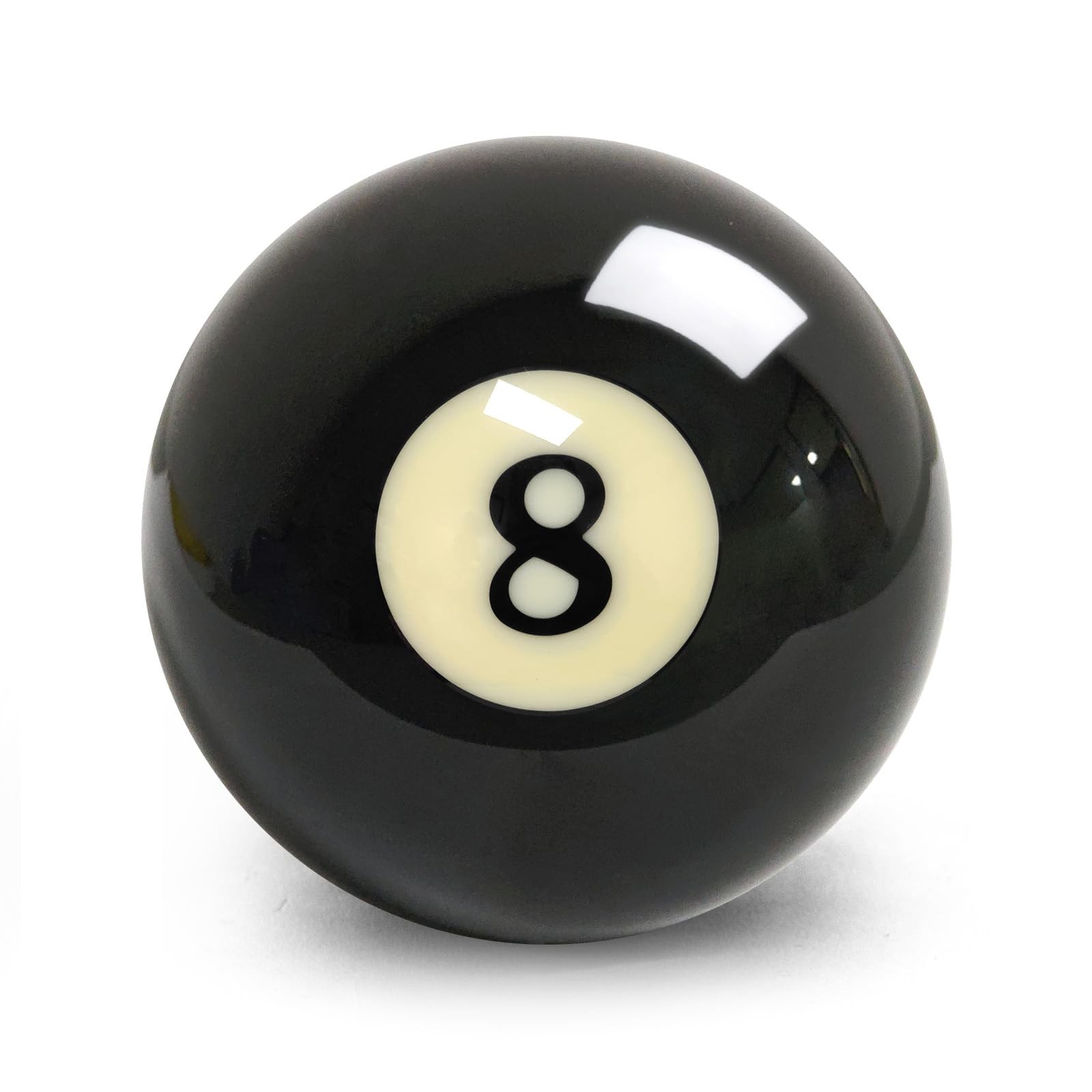 MoyanSuper Replacement 8 Ball – Regulation 2-1/4" Resin 2-1/4", Black