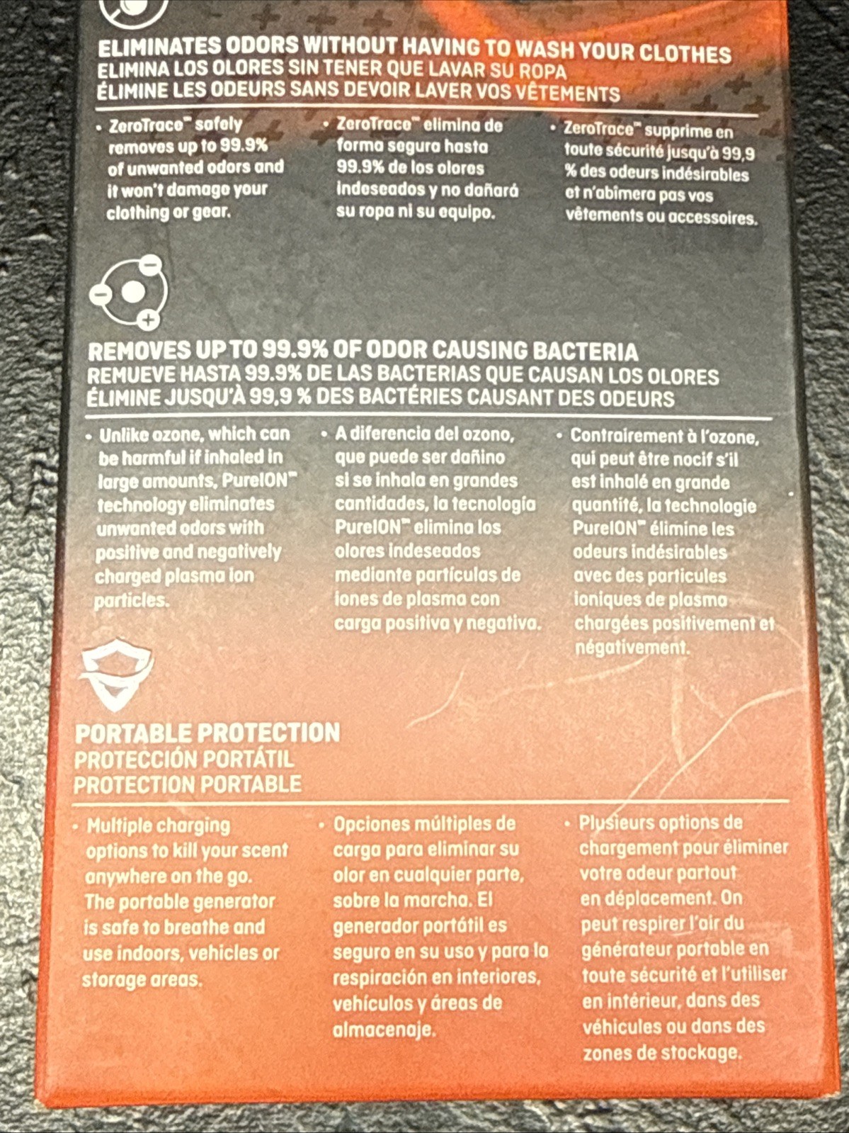 Wildgame Innovations ZeroTrace Portable Unit Scent Eliminator