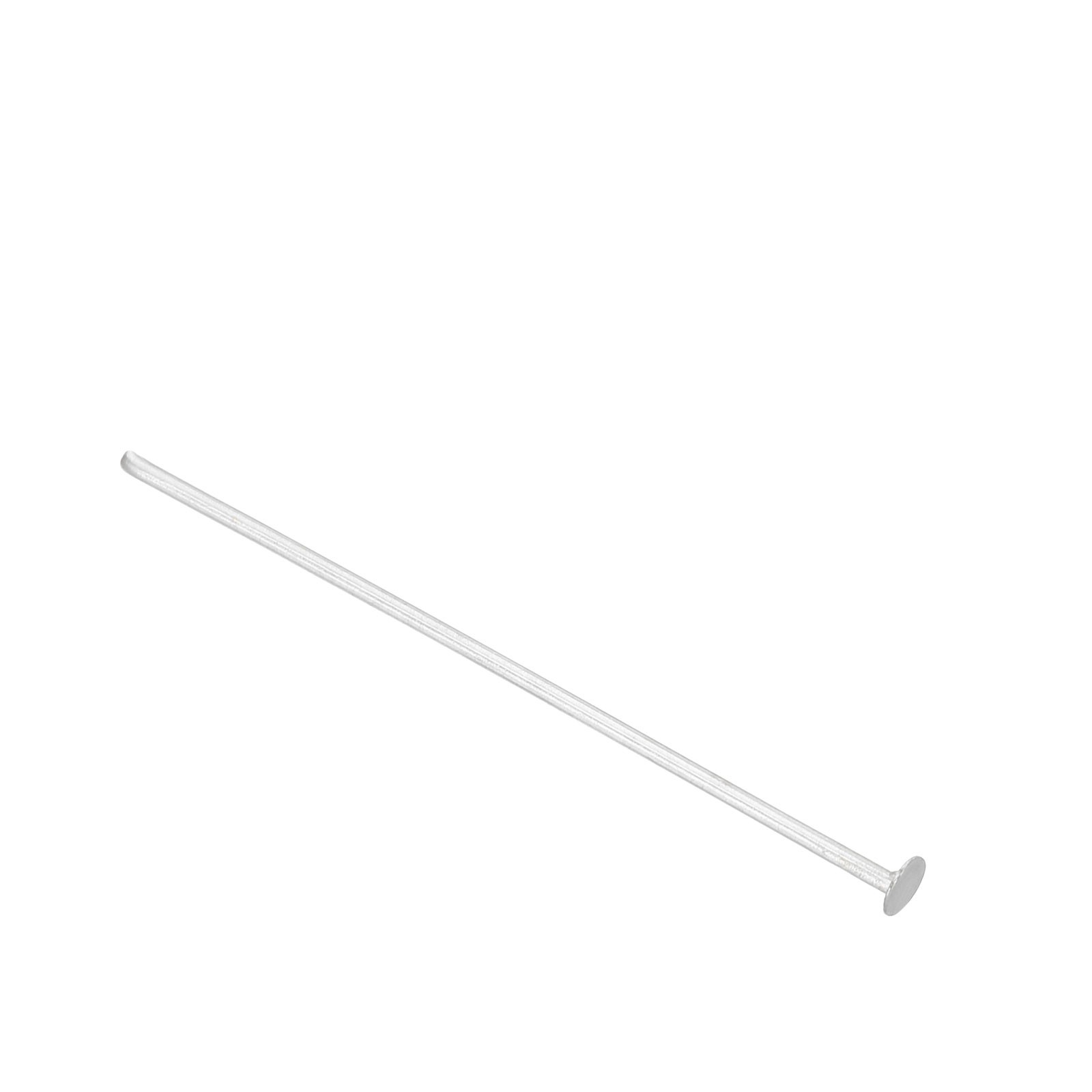 100 Pack,Chandelier Connector Clip Pins 2.5mm OD x 38mm L Prism Copper