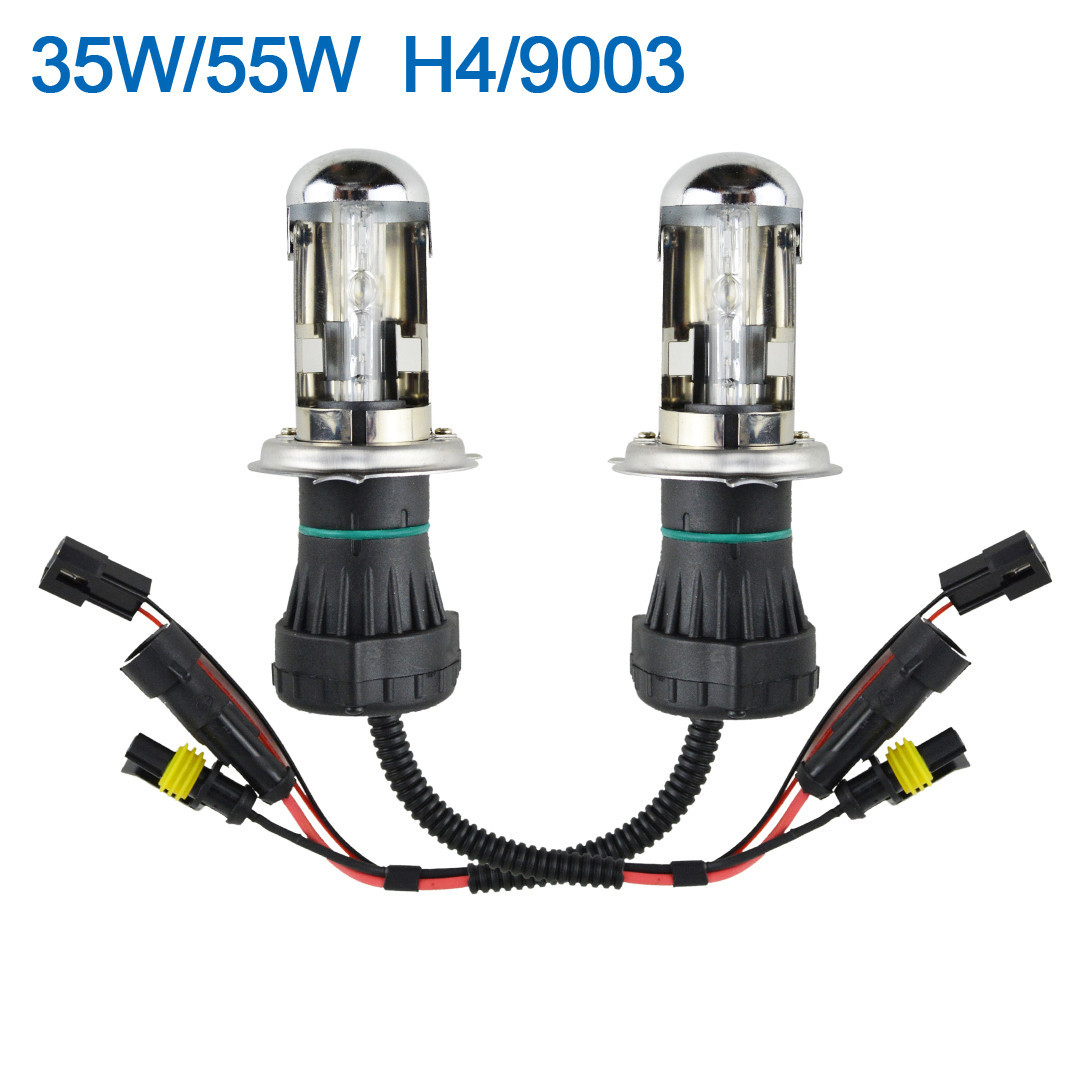 35W/55W HID Xenon Bi-xenon Hi/Low Dual Beam Bulbs H4 H13 9003 9004 9007 9008