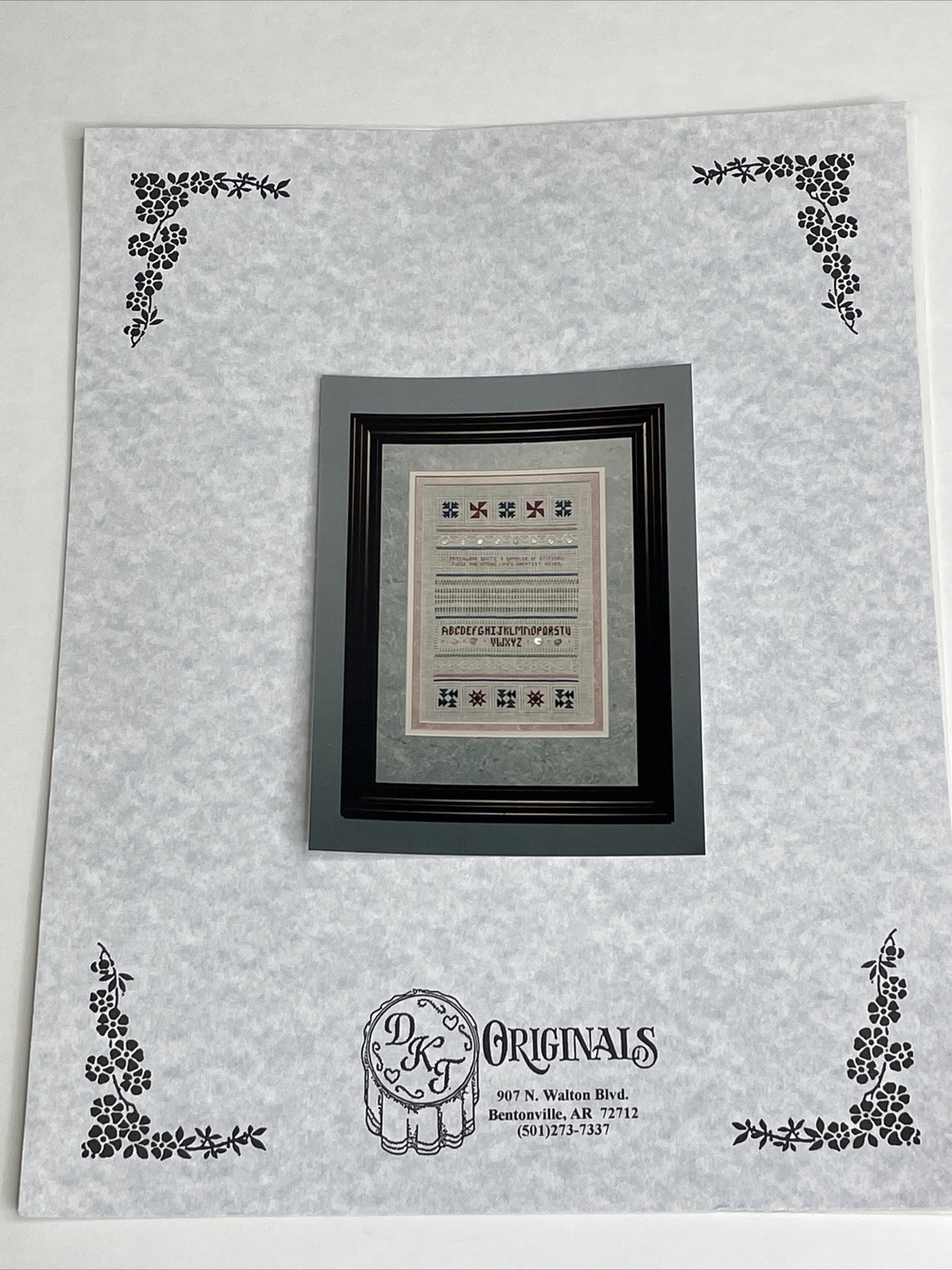 DKT Originals Life's Greatest Riches  Cross Stitch Pattern