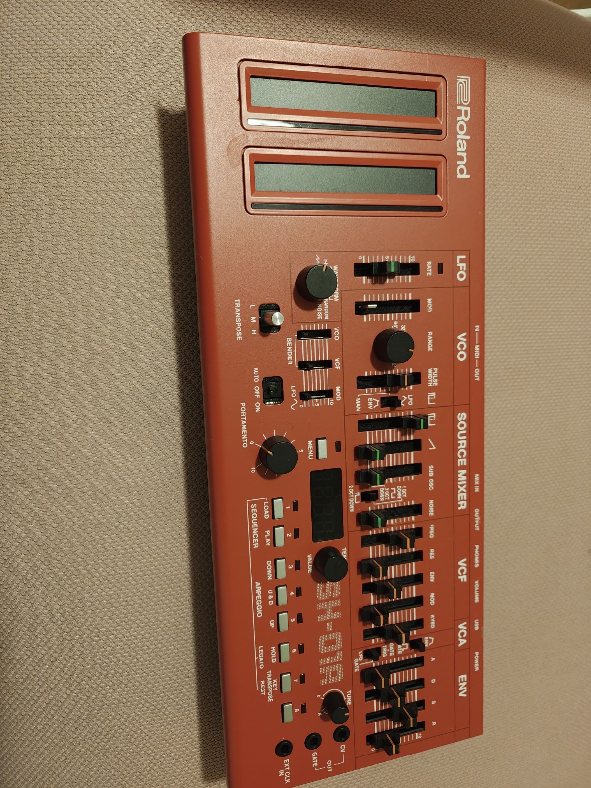 Roland SH-01A Synthesizer Red Synth Only