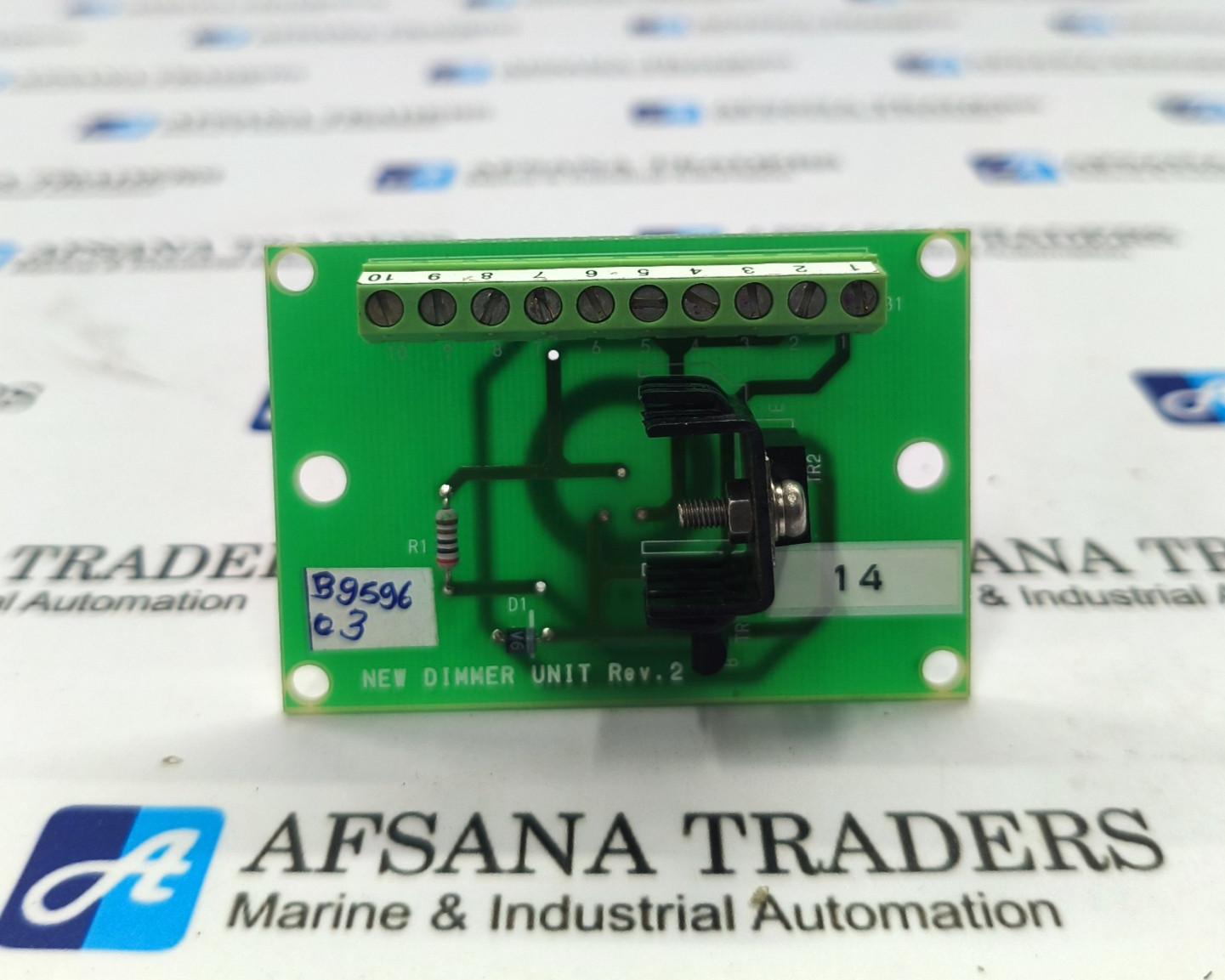 NEW DIMMER UNIT PRINTED CIRCUIT BOARD REV.2