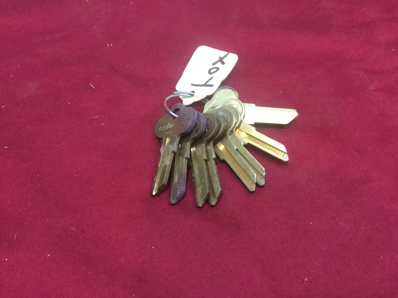 Chrysler Outboards by Taylor, set of 9; Ilco: CH8- locksmith