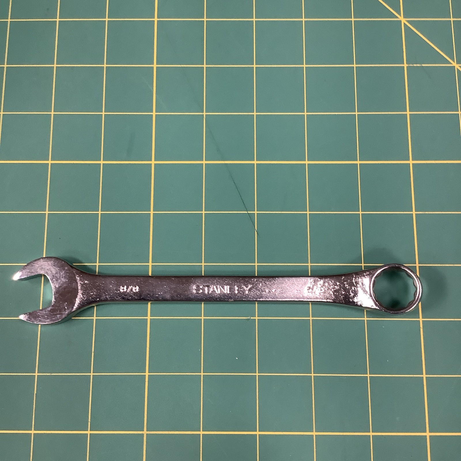 Vtg Stanley USA 5/8 Combination Wrench Good Clean Wrench