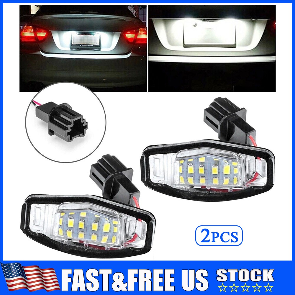 LED License Plate Light Bulbs for Honda Accord Civic Odyssey Acura TL TSX MDX RL