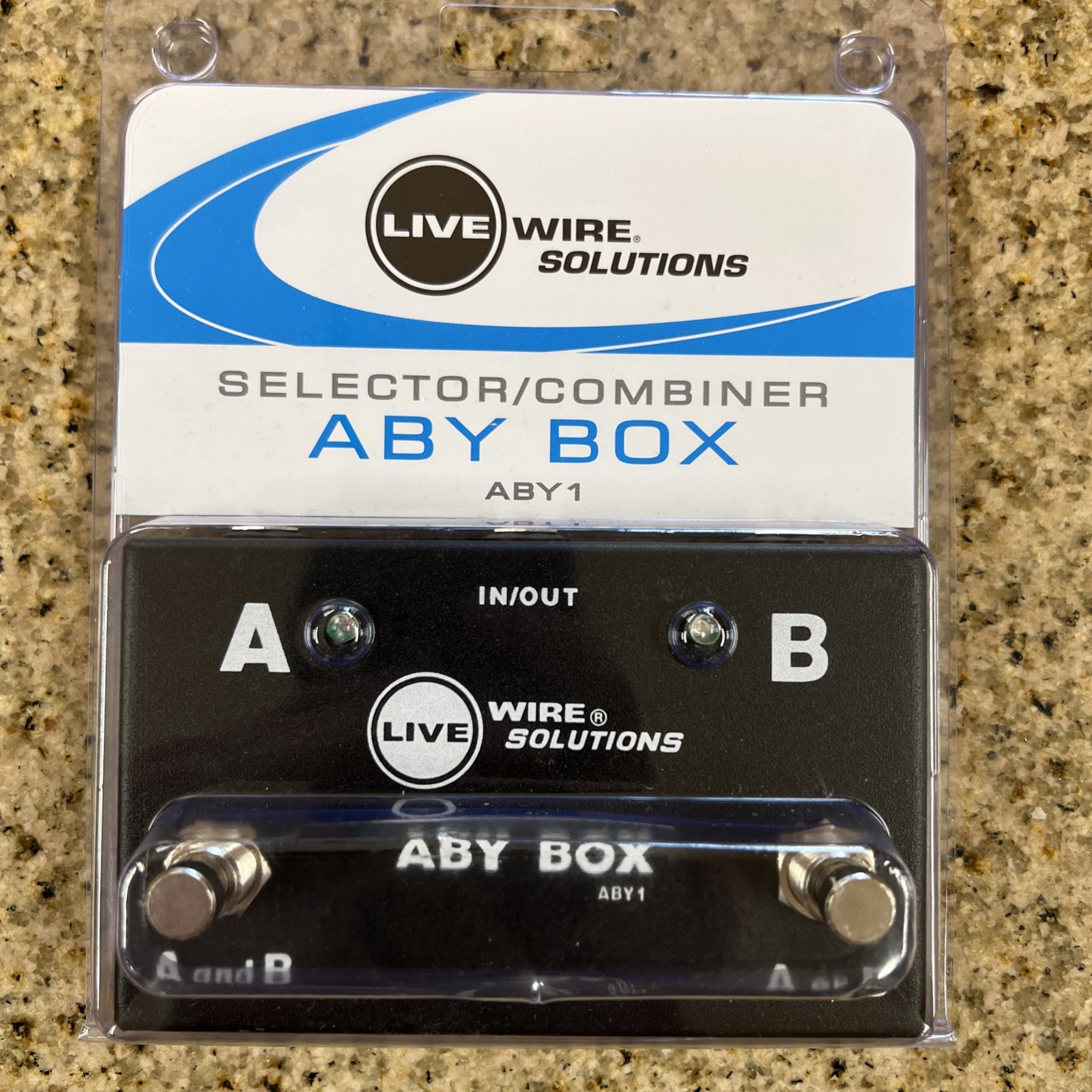 Livewire ABY1 Guitar Footswitch Guitar - Brand New Factory Sealed Free Shipping