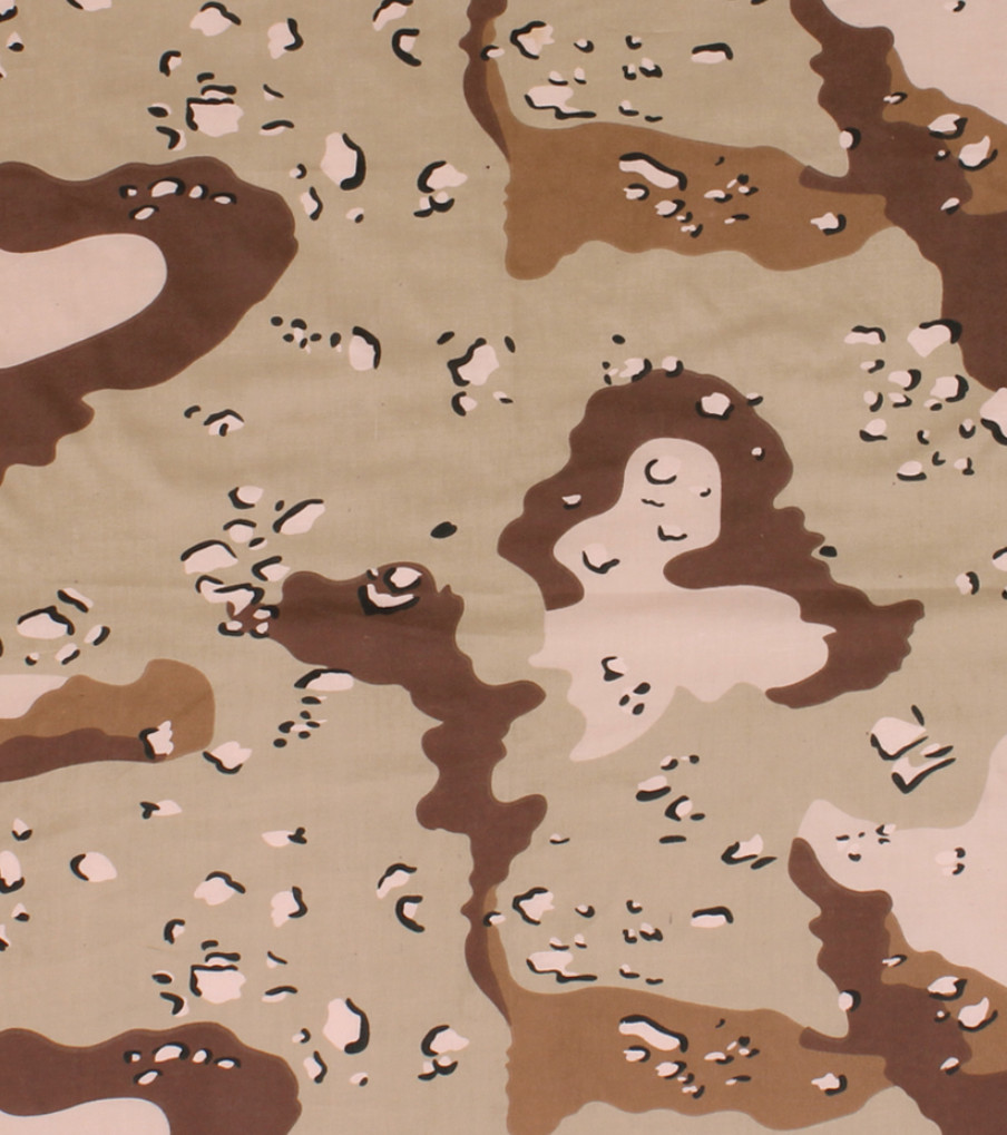 Rothco LargeBandana 6 Color Desert Camo