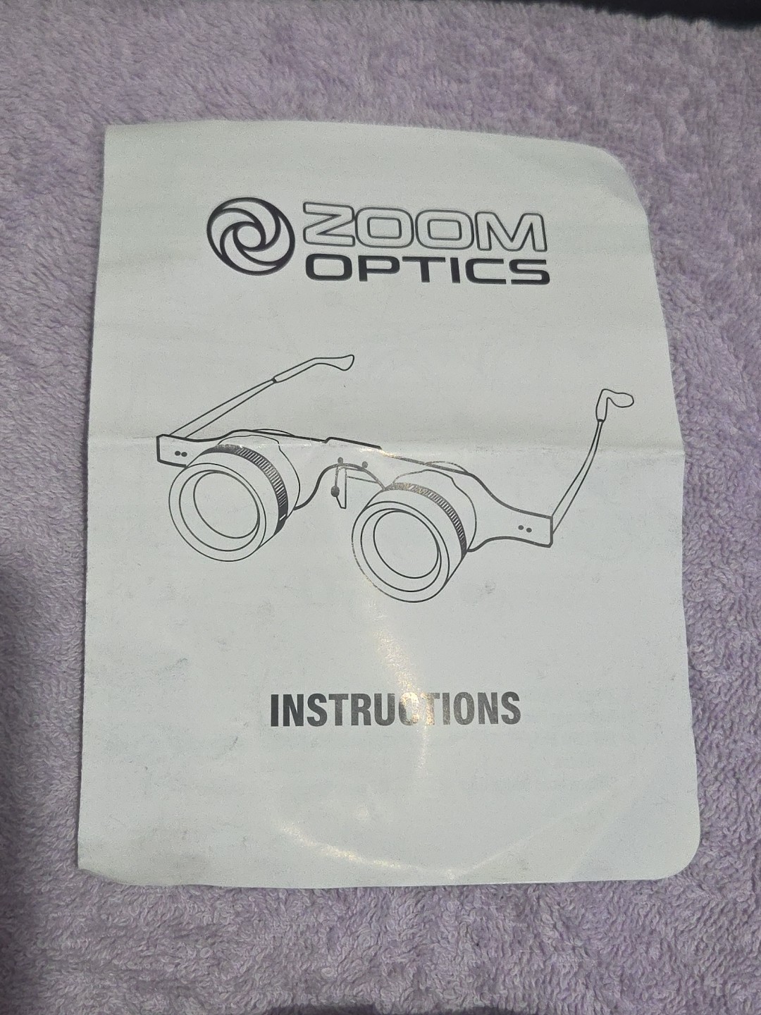 Zoom Optics Hands Free Binocular Glasses