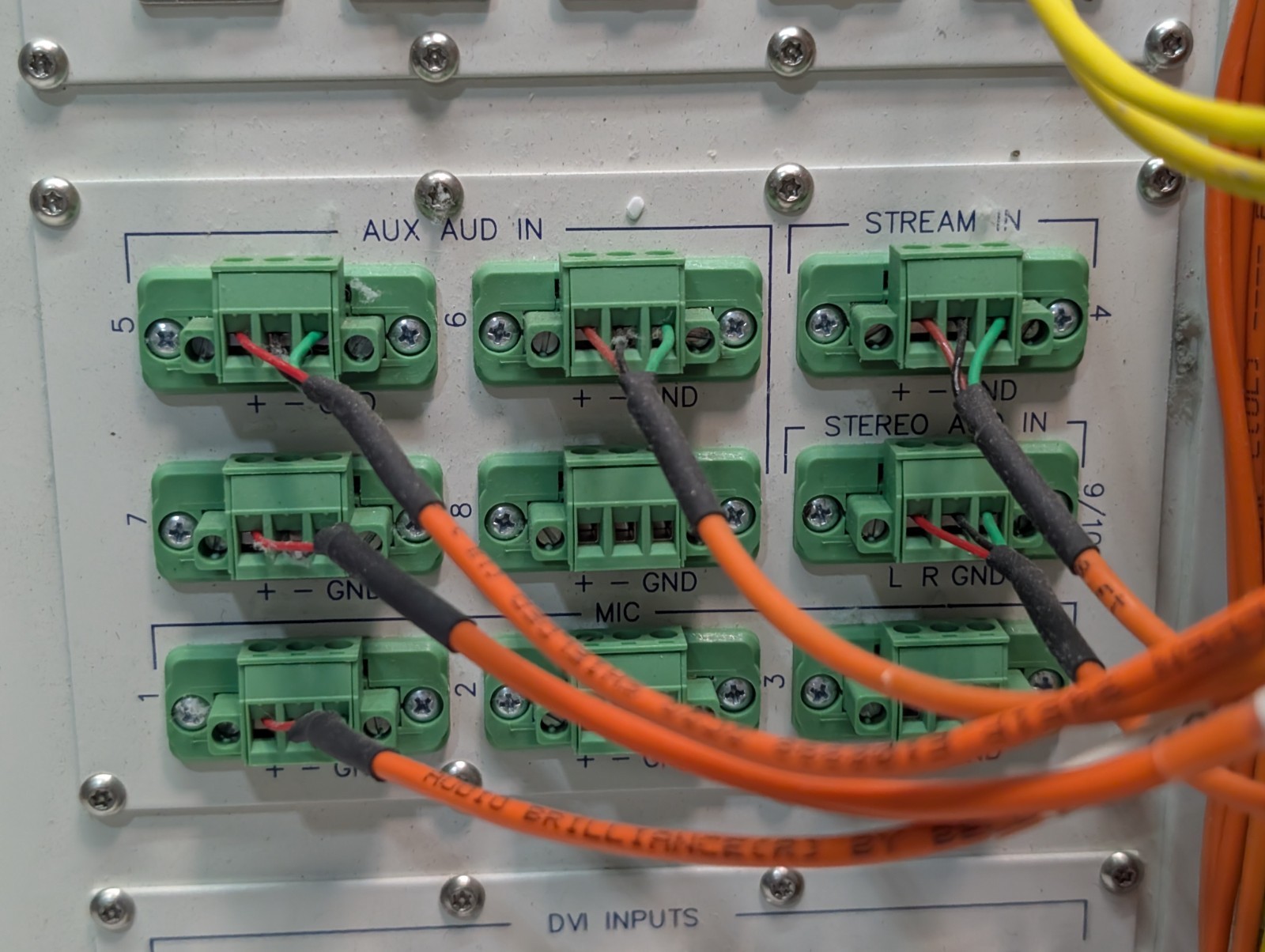 Custom Patch Panel Routing Junction from a Karl Storz OR1 Medical Operating Room