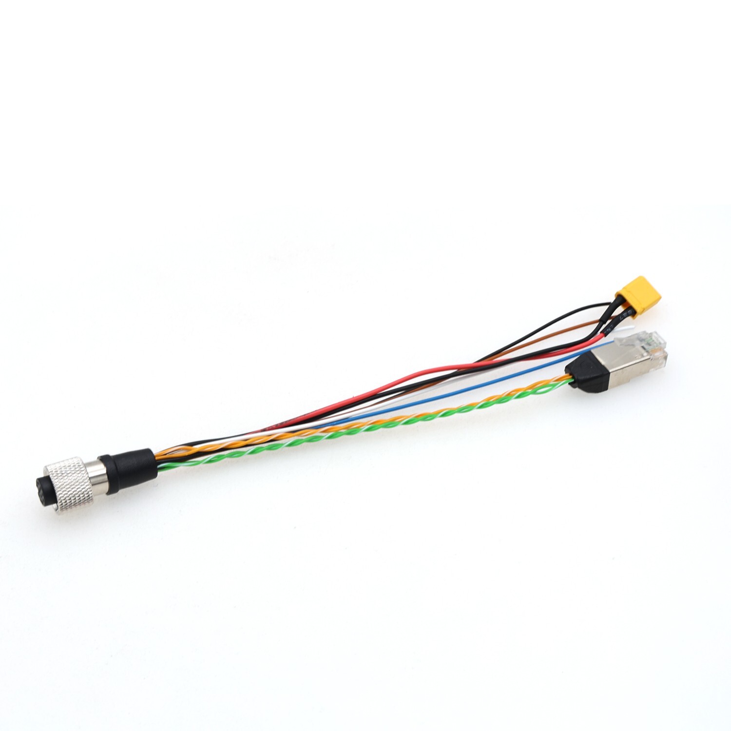 Livox Three-Wire Aviation Connector Livox Mid 360 Cable M12 12pin to RJ45+XT30