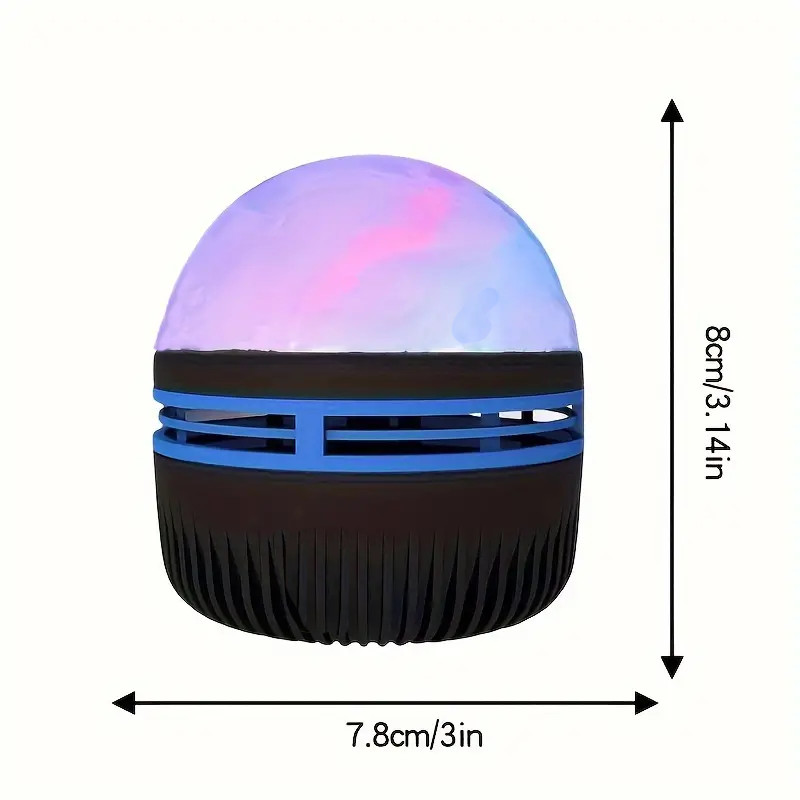 Starry Sky Projector Light Galaxy Star LED Night Lamp with Remote USB Ocean Wave
