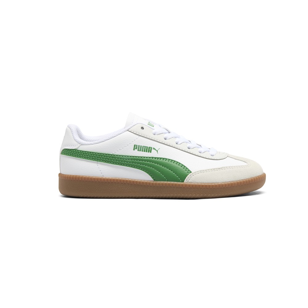 PUMA 9T Lace Up  Youth Boys White Sneakers Casual Shoes 40080204