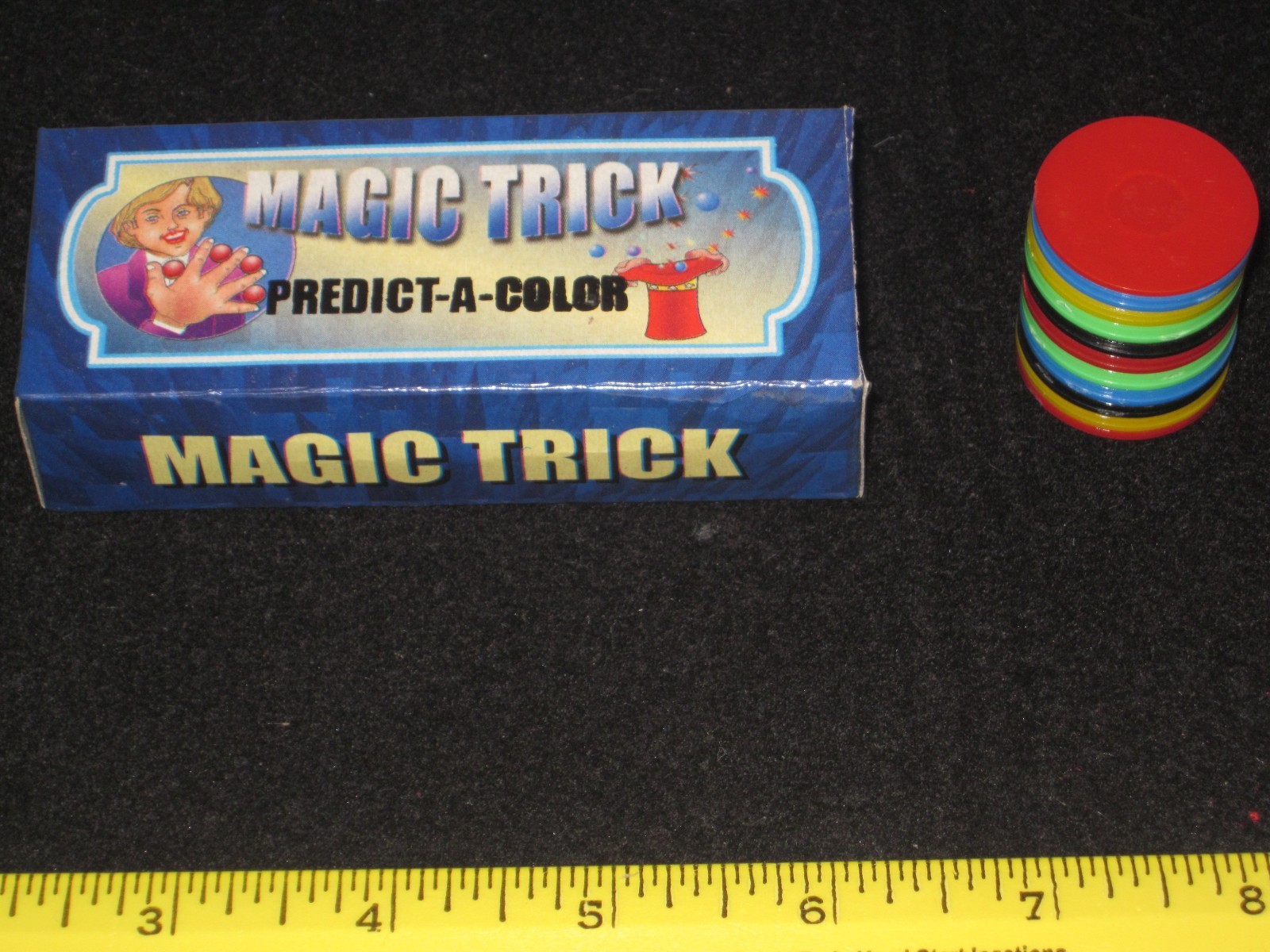 Predict-A-Color Magic Trick - Close-Up, Mental Prediction Magic, Pocket, EASY