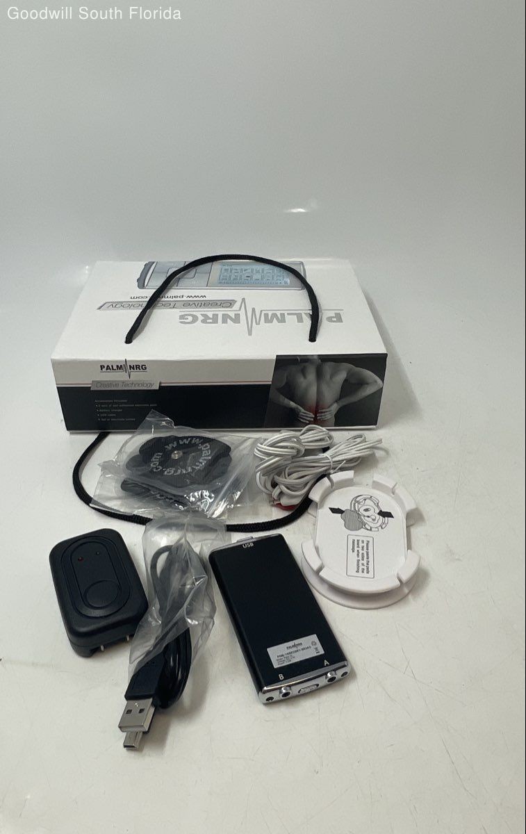 Palm NRG Creative Technology Massage With Accessories In Box Not Tested