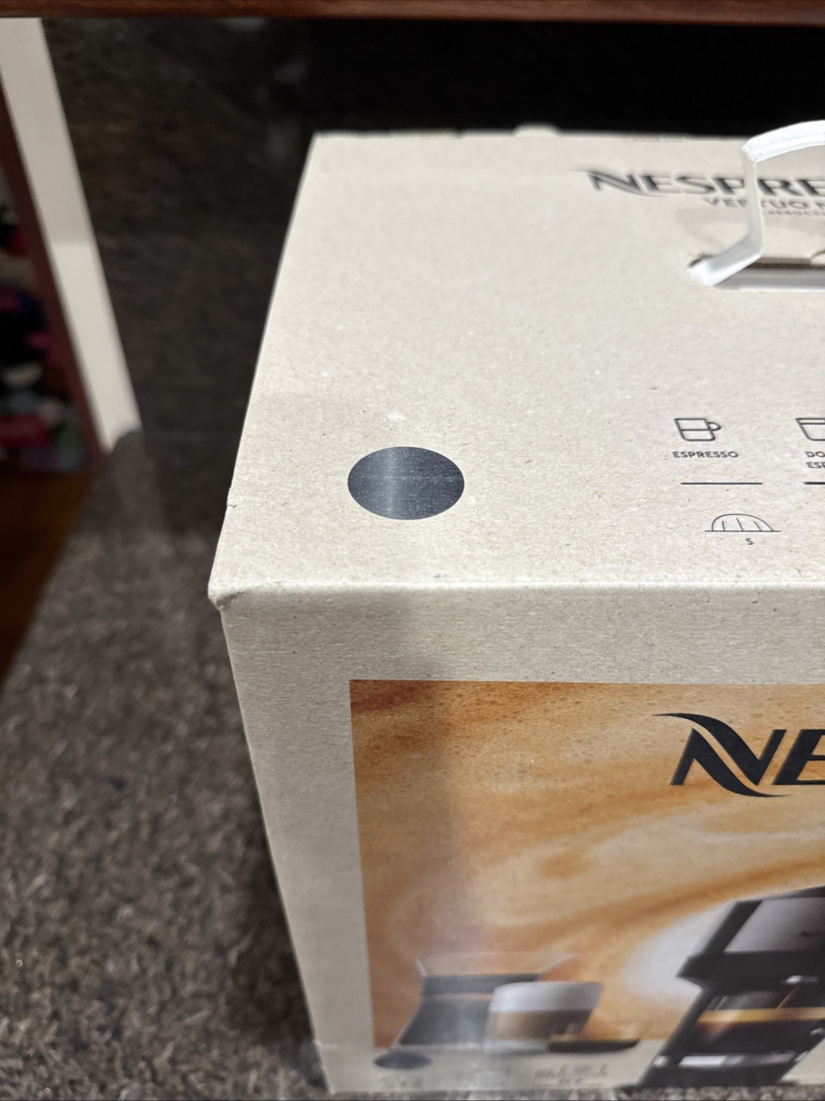 NEW Nespresso Breville Vertuo Next & Aeroccino3 Deluxe Dark Chrome (No Pods)