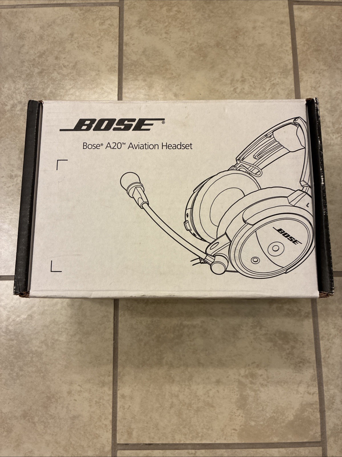 Bose A20 Aviation Headset With U172 Connection Designed For Helicopters