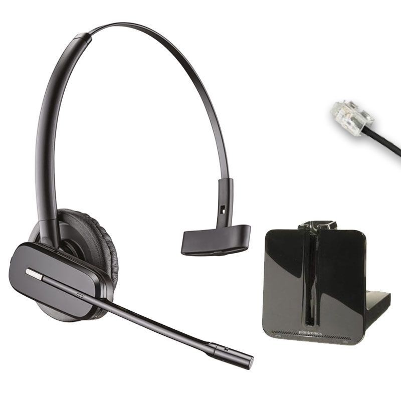 Plantronics CS540 Headband Wireless Headset - Black - Open Box Never Used