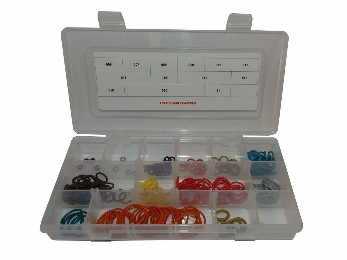 MacDev Prime - Color Coded 5X Box Oring Rebuild Kit