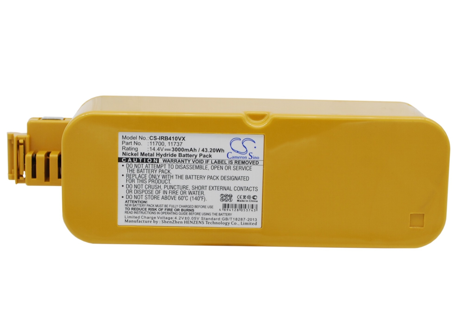 3000mAh 43.2Wh Battery for Robzone Robee Plus