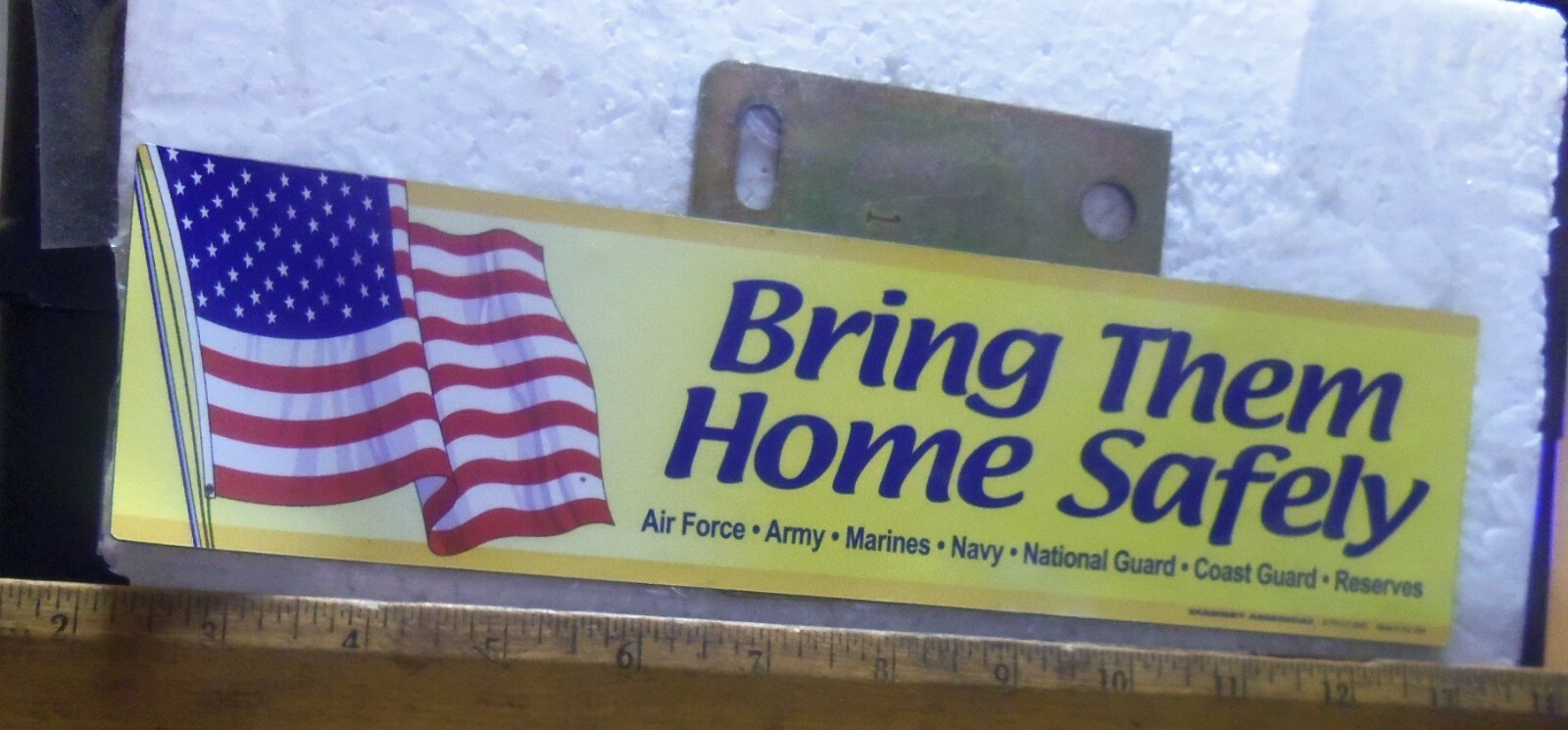 "Bring Them Home Safely" Bumper Magnet
