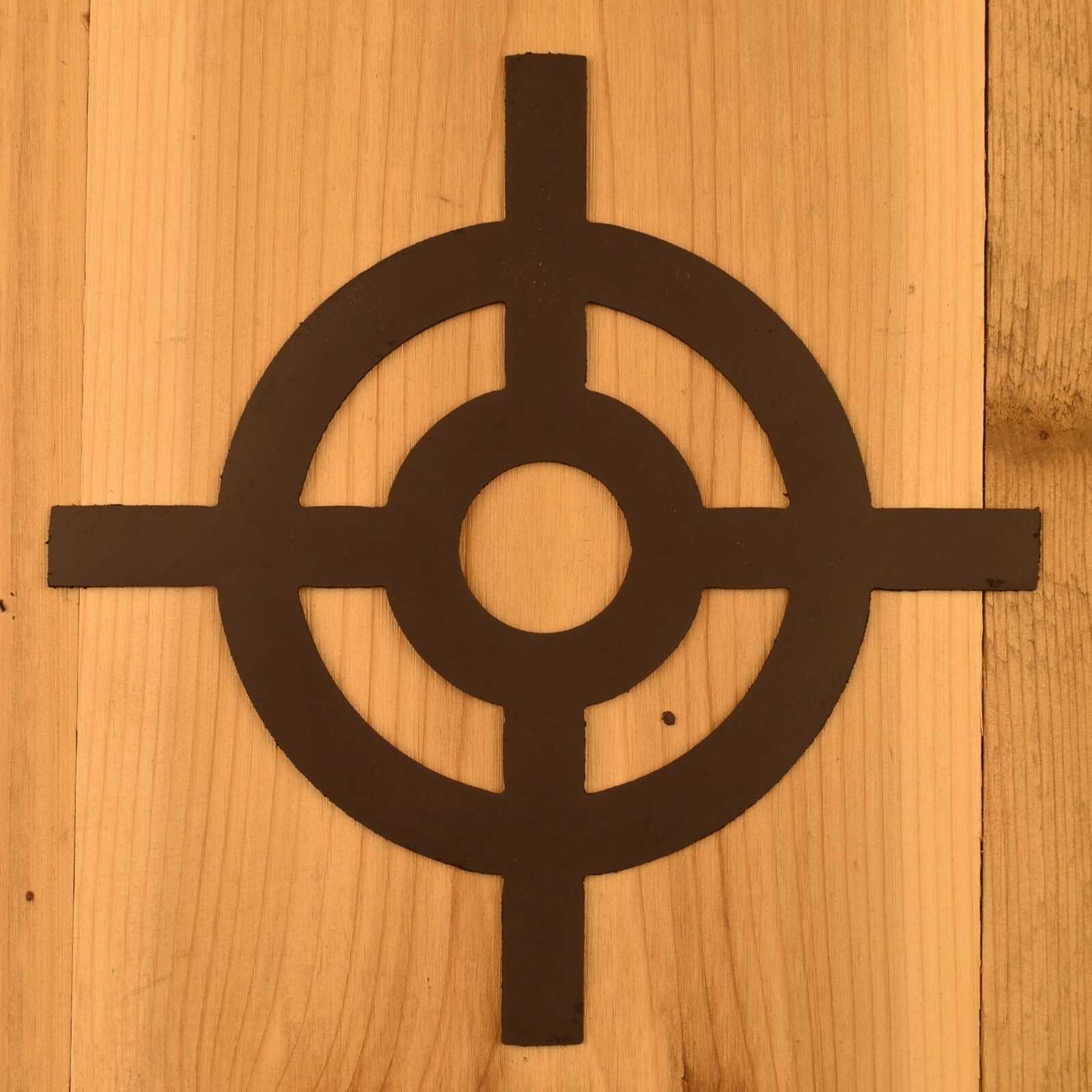 6" - 30 Mill Magnetic Stencil For Painting Shooting Targets