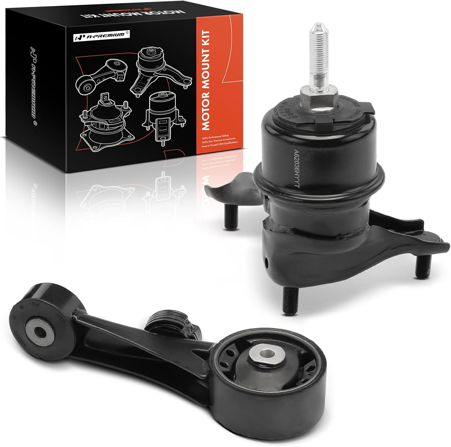 Engine Motor & Torque Strut Mount Kit 2PCS for Toyota Sienna 2015-2017 3.5L FWD