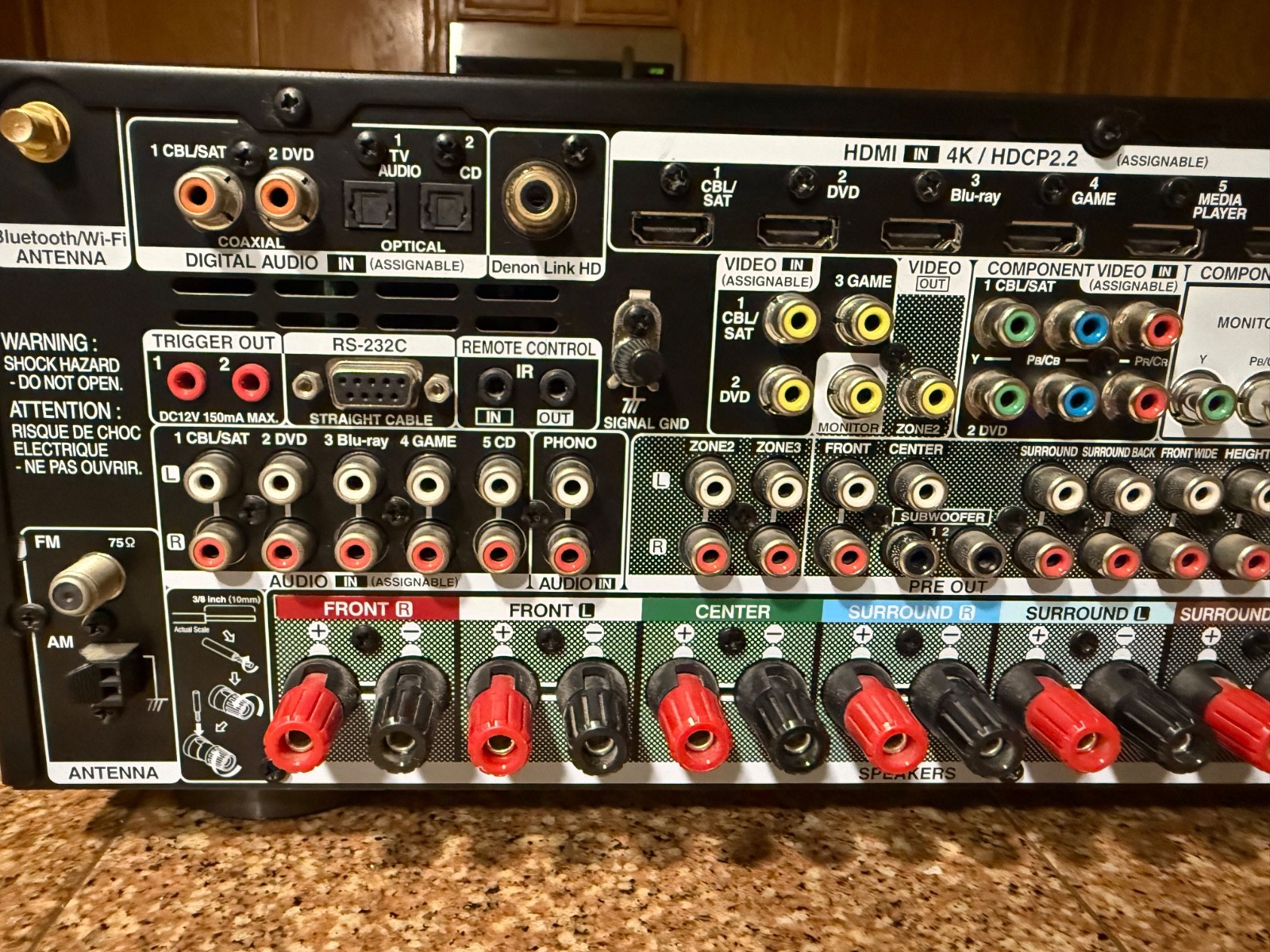Denon IN-Command AVR-X4200W 7.2 Channel 235 Watt Receiver