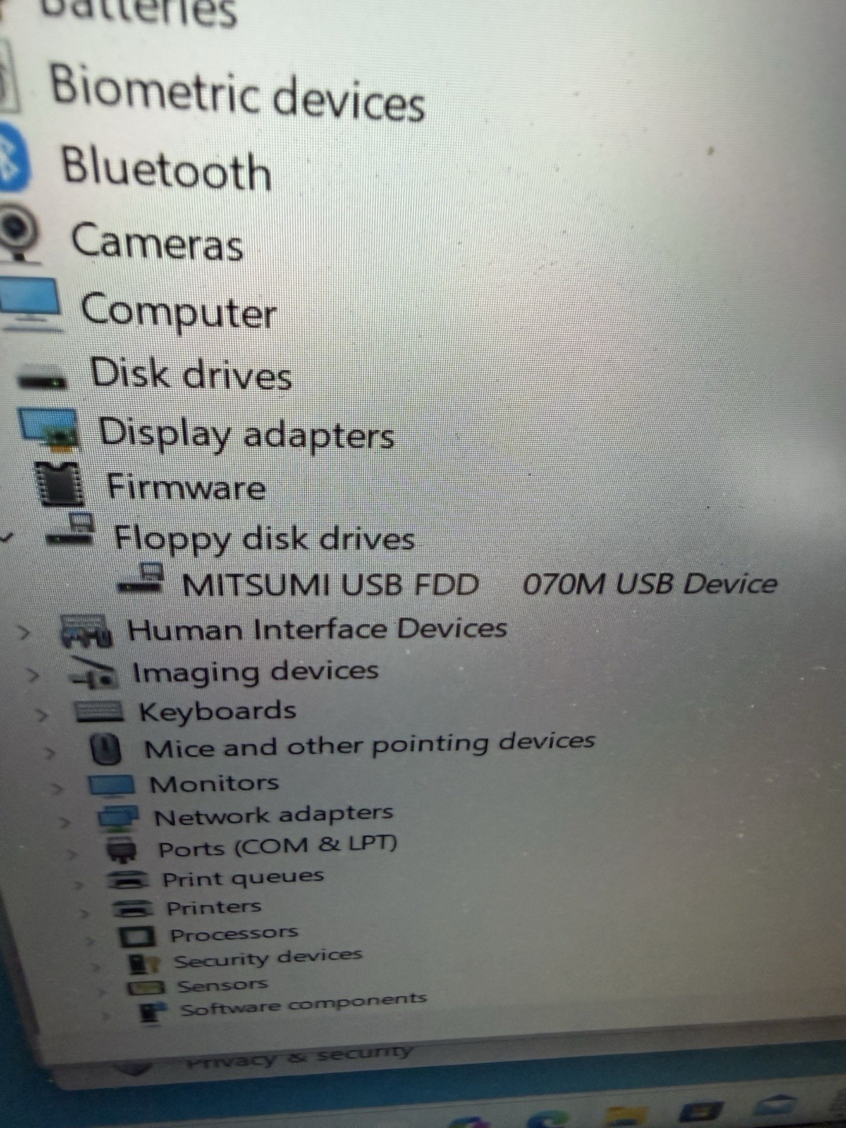 SmartDisk External USB Floppy 3.5” Disk Drive FDUSB-TM2 Mitsumi D353FUE Tested