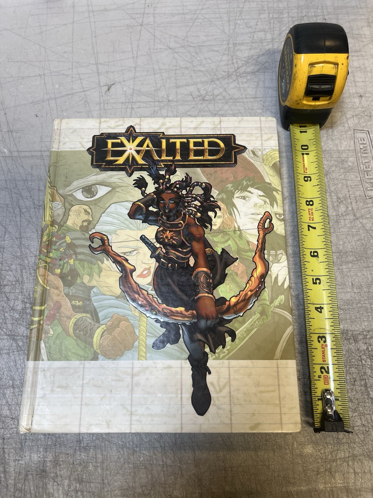 Exalted 1st Edition Core Rulebook White Wolf WW8800 Fantasy RPG