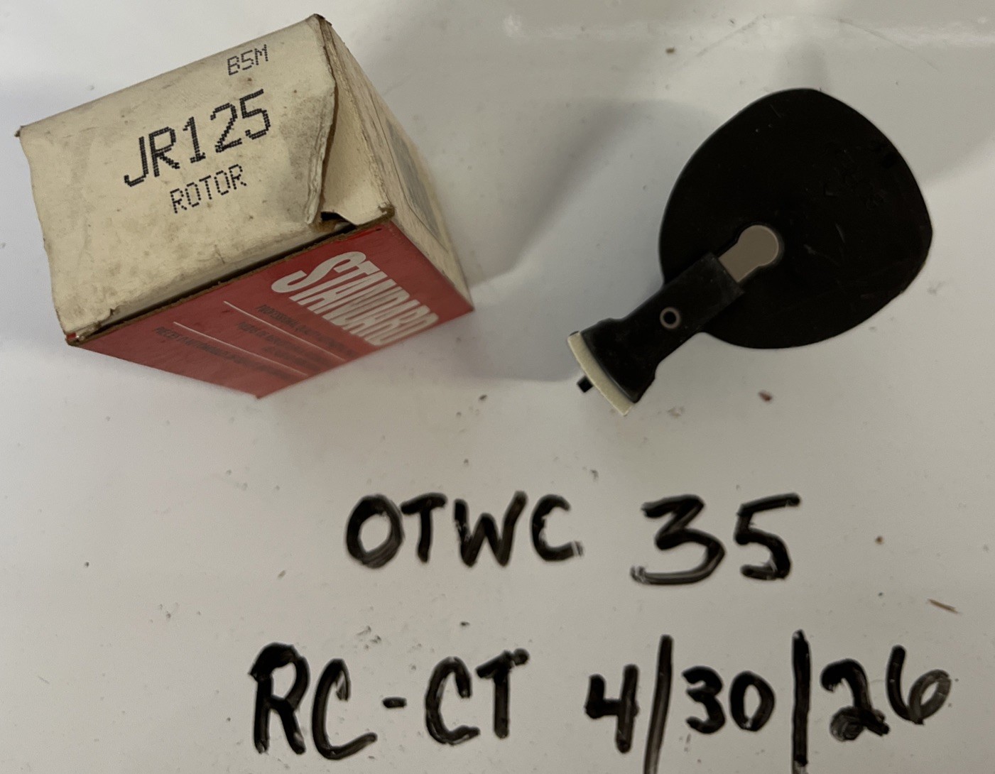 JR125 Distributor Rotor Standard Automotive Parts New In Box NOS