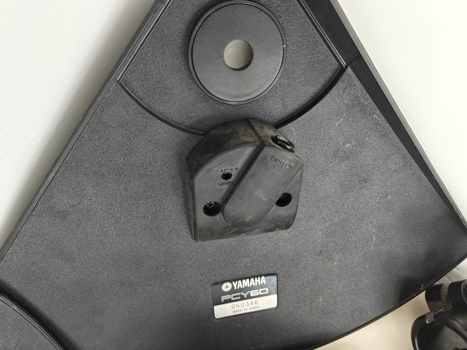 Two Yamaha PCY60 Electronic Drum Cymbal Triangle And One TP60 Trigger Pads