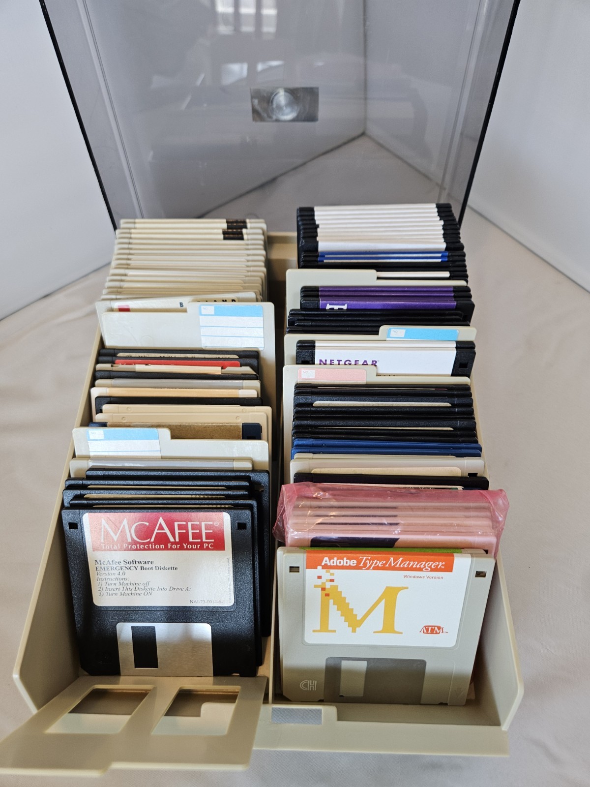 Vintage Mixed Brands 3.5 Floppy Disk OEM Software Drivers Windows DOS