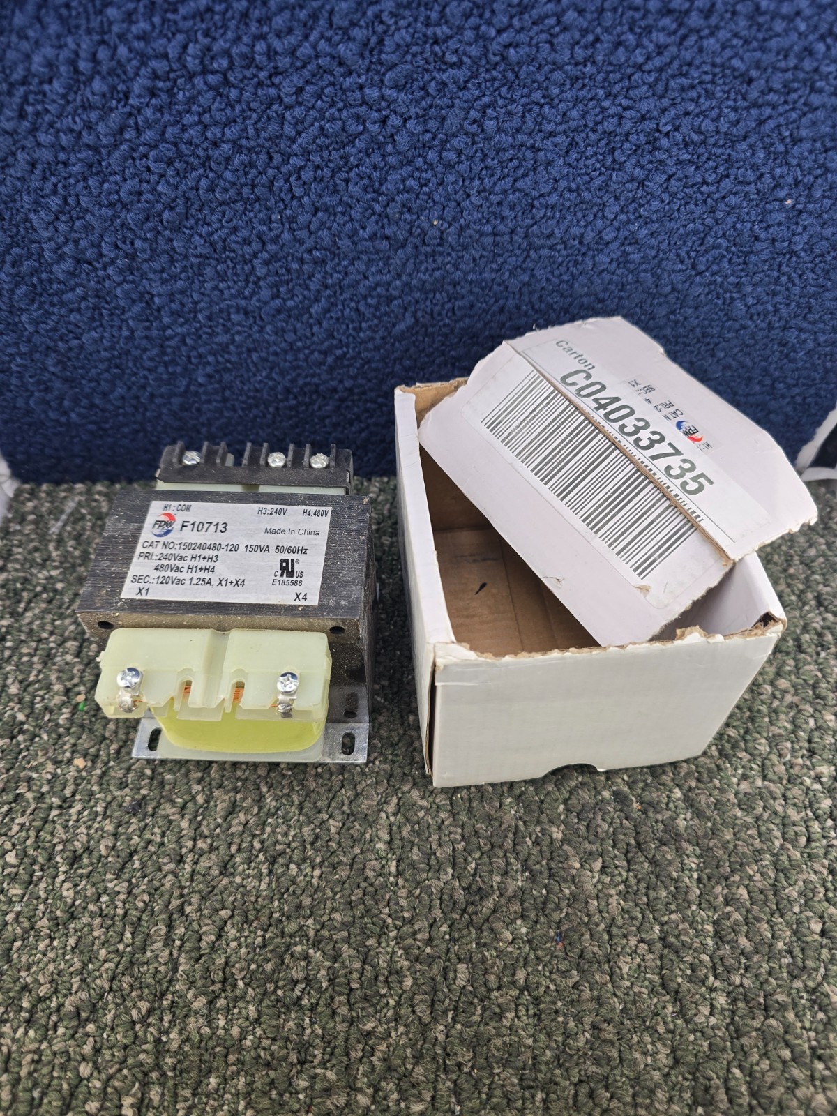 FDW F10713: Heavy Duty Transformer Replacement 150240480-120 150VA 50/60Hz